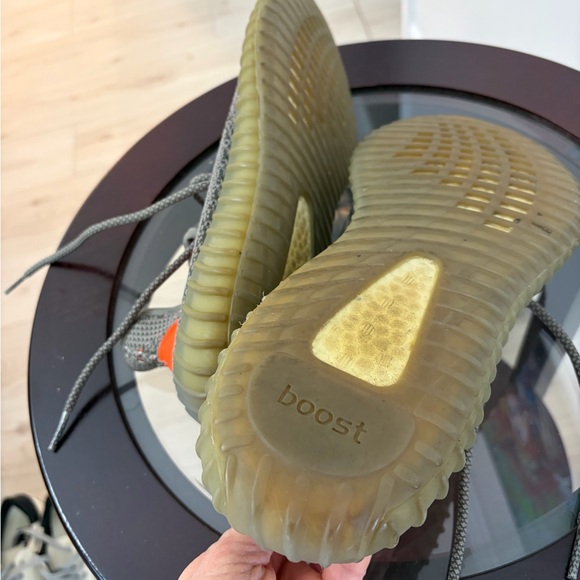 Adidas Yeezy Boost 350 V2 with Orange Accent size 13 main image 5